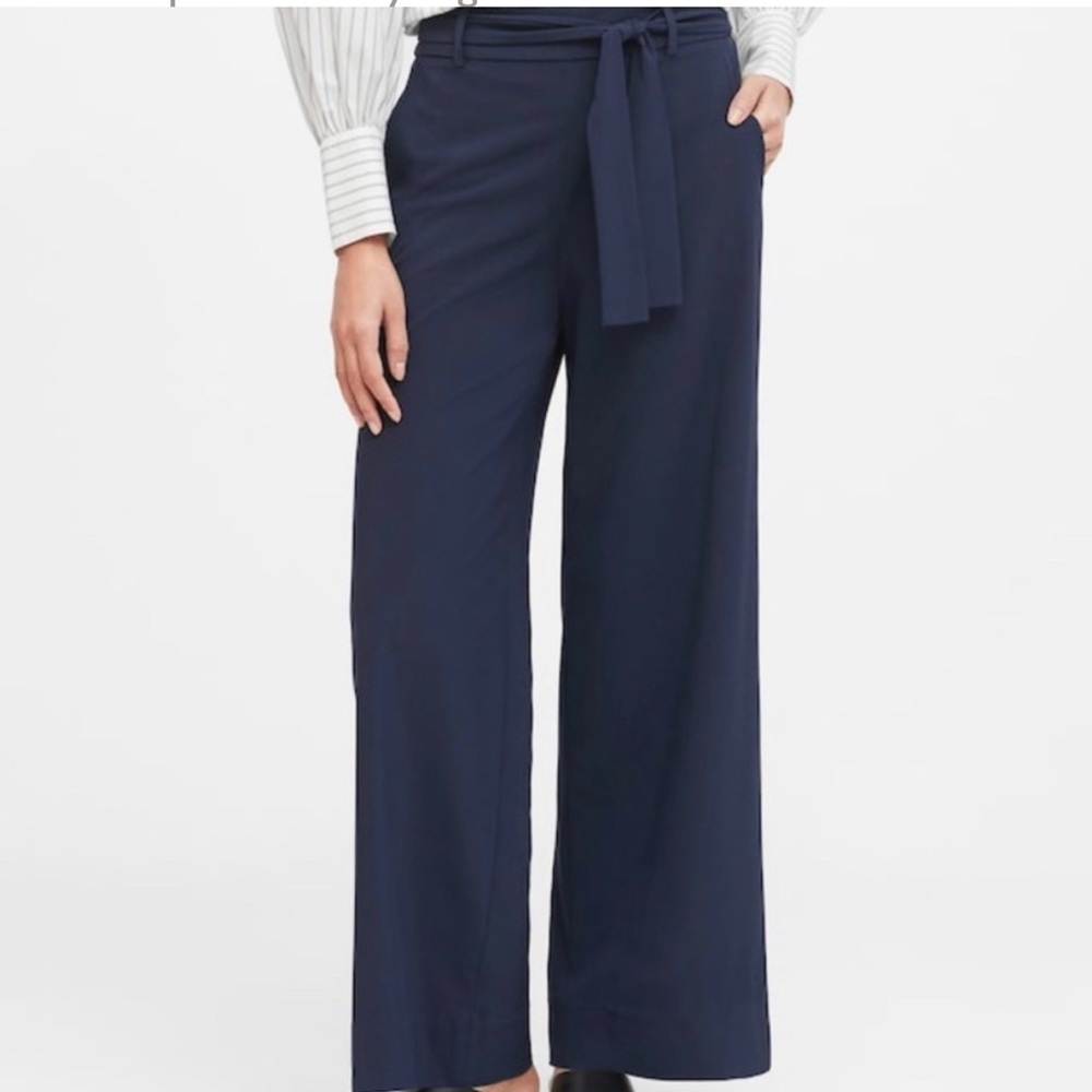 Banana Republic | Logan wide leg pant Sz 8